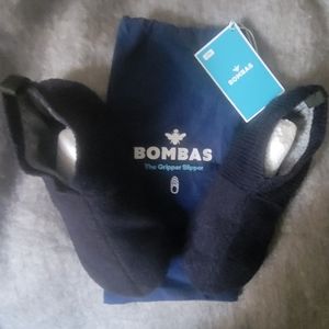 Bombas Navy Blue The Gripper Slipper Large New with tags